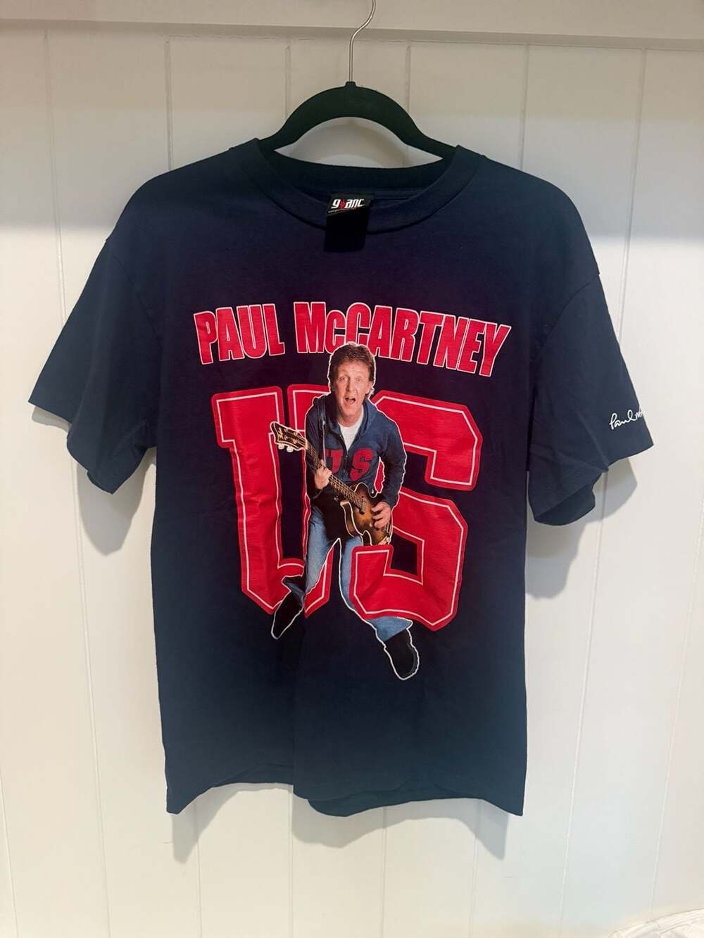 Vintage Paul McCartney 2005 US Tour Concert T-Shirt Giant Tag